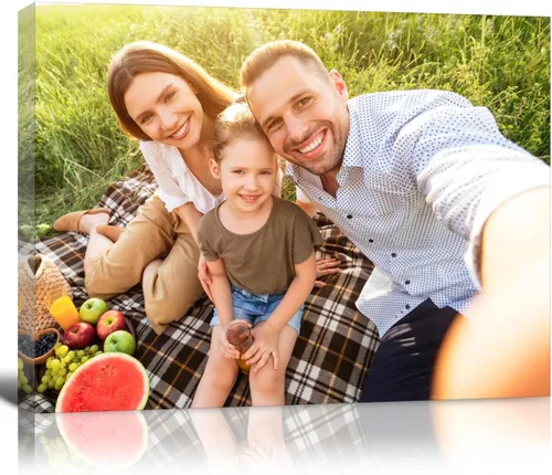 Vista 18 de GMissT Impresiones en lienzo con tus fotos – Cuadros personalizados sobre lienzo póster personalizado para decoración del hogar – Marcos flotantes