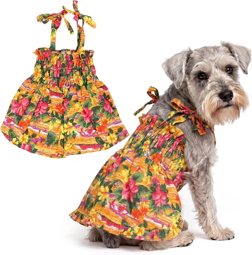 Vista 40 de Parisian Pet Chambray - Vestido para perro - Ligero sin mangas para perro, niña, talla XS Chambray en general