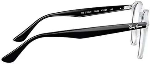Vista 4 de Ray-Ban RX2180v Round Prescription Eyeglass Frames