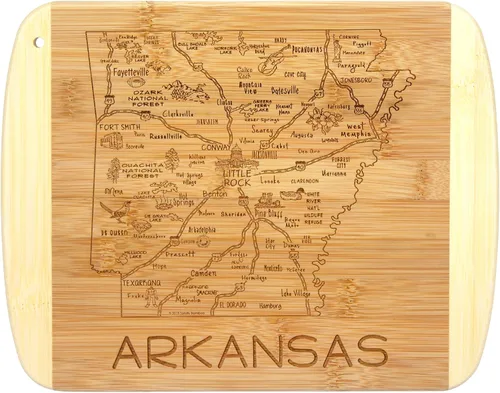 Vista 41 de Totally Bamboo A Slice of Life Alabama State Tabla de servir y cortar, 11 x 8.75 pulgadas