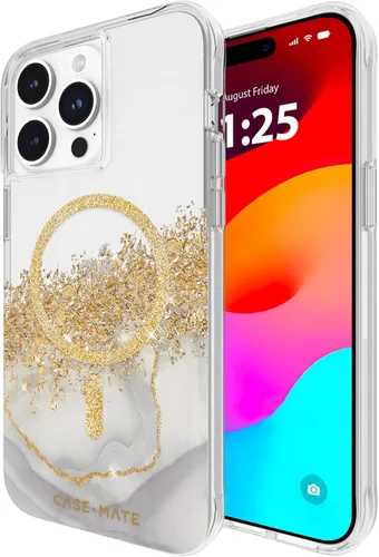 Vista 17 de Case-Mate Funda para iPhone 15 Pro Max para mujer, compatible con MagSafe, protección contra caídas de 12 pies, funda magnética de 6.7 pulgadas