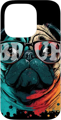 Vista 17 de Bruh Pug Aesthetic Funny Men Women Boy Girl Dog Case for iPhone 17