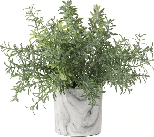 Vista 15 de Hollyone Plantas artificiales de interior, mini plantas artificiales de plástico, plantas verdes pequeñas, plantas falsas de eucalipto decoración
