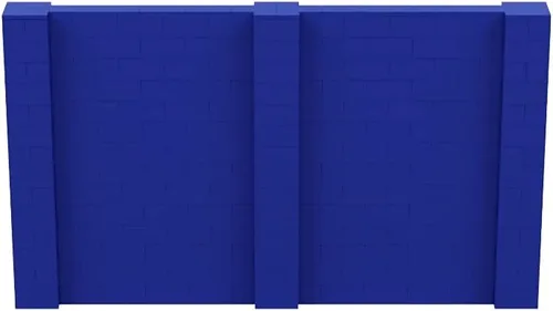 Vista 93 de EverBlock Kit de pared de 5 x 4 pies Bloques de construcción modulares Sistema de pared para edificios, pantallas y estructuras Divisor