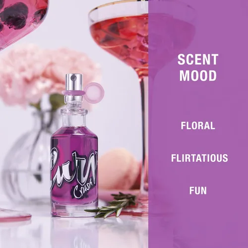 Vista 4 de Curve Fragancia de perfume para mujer, aroma casual de día o noche, Curve Crush, 1.7 onzas líquidas
