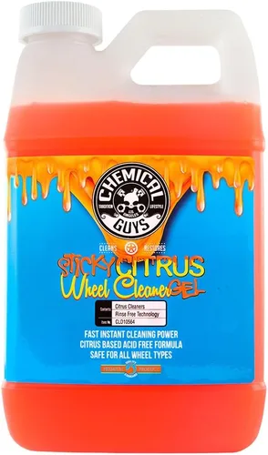 Vista 8 de Chemical Guys CLD10516 Gel limpiador de ruedas cítrico pegajoso, (seguro para todos los tipos de ruedas), funciona en automóviles, camiones, SUV