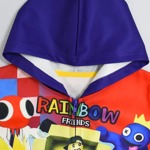 Vista 3 de Naeviwth Sudadera con capucha y cremallera para niños, chaqueta para niños y niñas