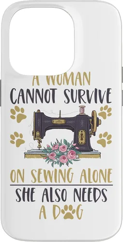 Vista 16 de Funda divertida para iPhone 11, para amantes de la máquina de coser