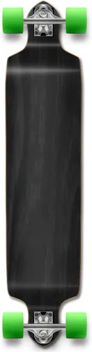 Vista 18 de Longboard Yocaher con diseño pintado para alta velocidad Azul