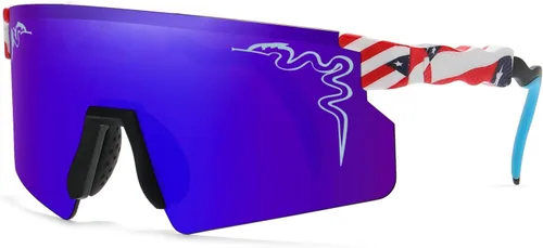 Vista 11 de Dos tamaños de gafas de sol para adultos y jóvenes, niños y niñas, UV400, para hombres y mujeres, para ciclismo, actividades al aire libre