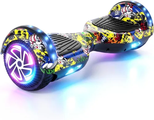 Vista 18 de LIEAGLE Hoverboard, All-Terrain Self-Balancing Scooter All Age Groups 01—6.5" Negro