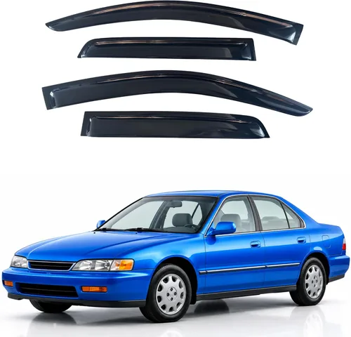 Vista 226 de Visera de ventana IG para Ford Focus Sedán y Hatchback 2012-2018, Protector de ventana lateral para lluvia y viento estilo Mugen, extra duradero