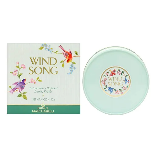 Vista 2 de Prince Matchabelli Polvo de polvo Wind Song para mujeres, 4 onzas