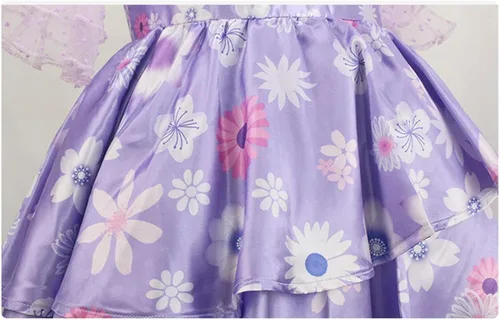 Vista 6 de Bleoavre Vestido de Isabela para cosplay vestido de princesa trajes de Halloween para mujer