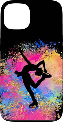 Vista 7 de Rainbow Ice Skating Dancer Figure Skate Skate Colorful Cute Case for iPhone 17