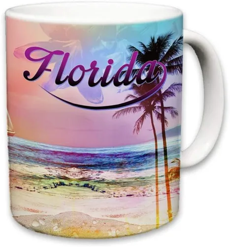 Vista 10 de Sweet Gisele - Taza de mariposa - Recuerdo de taza de café de cerámica - Diseño colorido - Mariposas monarca gráficas 3D - Hermosos detalles