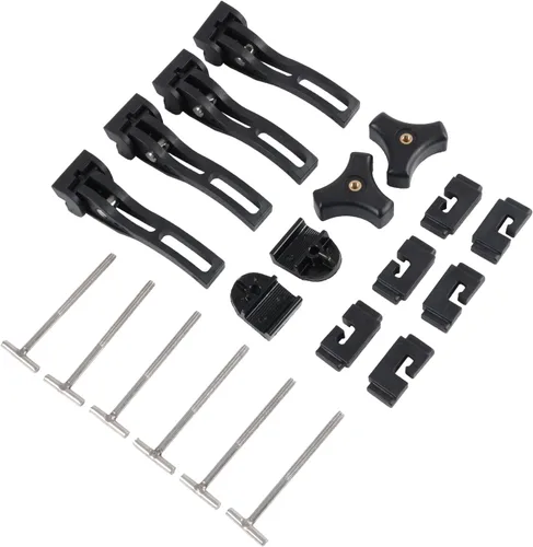 Vista 8 de DICMIC Kit de piezas de repuesto y accesorios para cubierta de camioneta Tonneau para cubierta rígida de cama de camioneta de triple pliegue