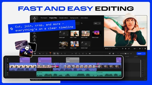 Vista 2 de Movavi Video Editor 2026 Personal License [PC Download]