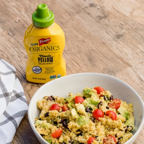 Vista 6 de French's True Organics - Mostaza amarilla clásica, 12 onzas