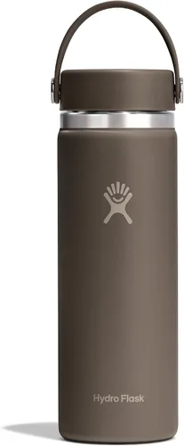 Vista 95 de Hydro Flask Botella de agua – Acero inoxidable aislado – Tapa flexible de boca ancha, antiderrames, a prueba de fugas y recargable en agave de 20