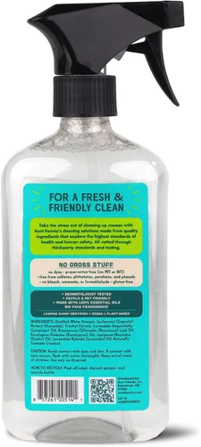 Vista 7 de Aunt Fannie´s - Vinagre de limpieza multiusos, 16.9 onzas / 500 ml.; limpiador multiusos en espray para superficies