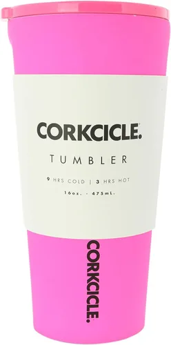 Vista 9 de Corkcicle - Taza de viaje, acero inoxidable con aislamiento Camuflaje del bosque