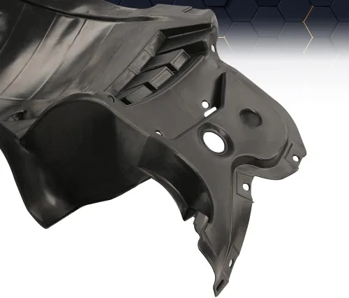 Vista 3 de PIT66 Forro de guardabarros, compatible con Nissan Rogue 2014-2018, lado derecho #638426FL0A NI1249135