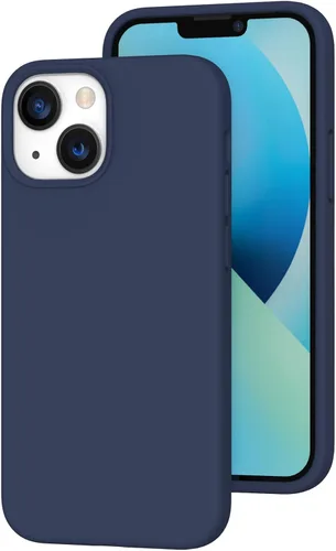 Vista 143 de Funda de silicona líquida compatible con iPhone 12 Pro Max 6.7 pulgadas, funda de gel de protección completa con forro de microfibra, funda