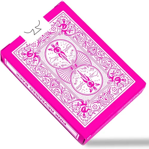 Vista 3 de Magic Makers Baraja de cartas de bicicleta rosa