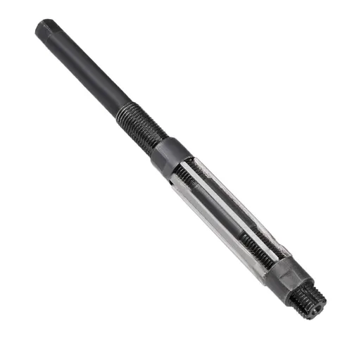Vista 8 de uxcell Escariador de mano ajustable 10-10.75mm de acero de alta velocidad H8 de 6 hélices rectas herramienta de fresado cortador de fresado métrico