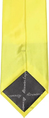 Vista 167 de tiemart Corbata de color sólido para hombre Longitud estándar