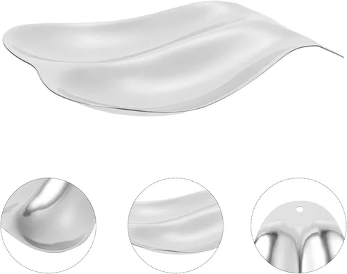 Vista 8 de DOITOOL Soporte para cuchara doble de acero inoxidable, soporte grande para cucharón de sopa de pátula, soporte para cuchara para cocina