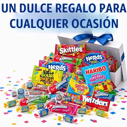 Vista 6 de Paquete variado de caramelos a granel, caramelos de 2 libras, caramelos envueltos individualmente CandyBulk, caramelos, rellenos de piñata, rellenos