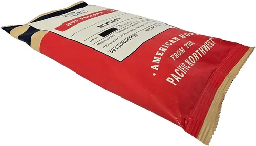 Vista 3 de Home Brew Ohio Nosotros pepita 1 libra pellets de lúpulo para la fabricación de cerveza casera