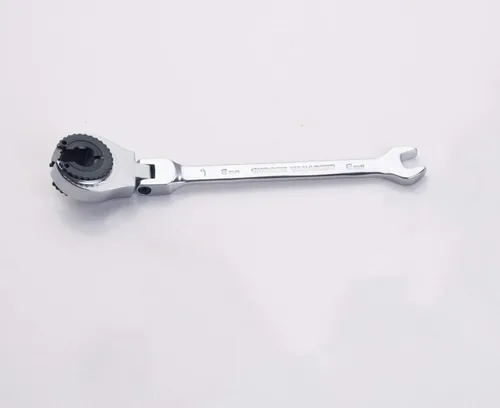 Vista 15 de FLZOSPER Llave de tubo SAE Fix de 1/2 pulgada, llave de engranajes de cabeza flexible, llave combinada de trinquete