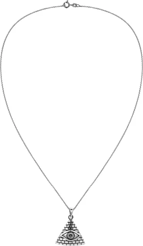 Vista 4 de Collar de plata de ley 925 All Seeing Eye of Providence, Plata esterlina, no conocido