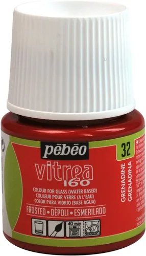 Vista 25 de Pebeo Vitrea 160 - Botella de diluyente para pintura de vidrio (45 ml)
