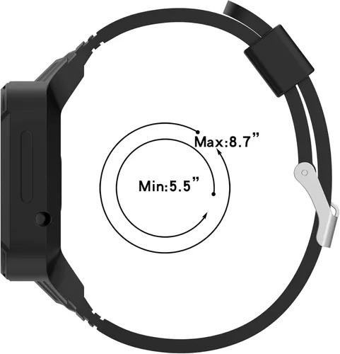 Vista 7 de Correa de repuesto para Redmi Watch 2 Lite con funda protectora, correa resistente para Xiaomi MI Watch Lite/MI Watch Lite2, funda parachoques