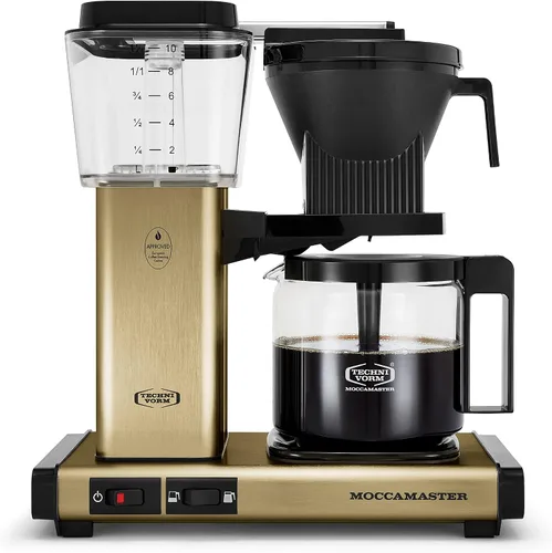 Vista 27 de Technivorm Moccamaster 53937 KBGV - Cafetera de 10 tazas, color negro, 40 onzas, 1.25 l