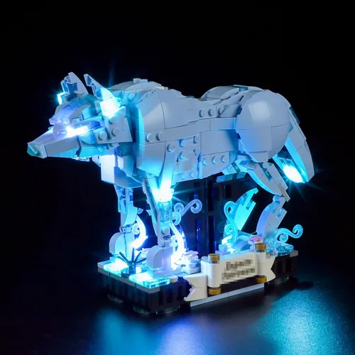 Vista 8 de BRIKSMAX Kit de iluminación LED para LEGO-76414 Expecto Patronum, compatible con el modelo de bloques de construcción de Lego Harry Potter,