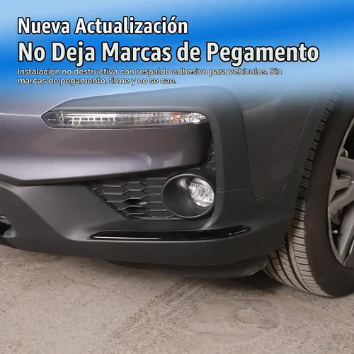 Vista 2 de 2 protectores de parachoques delantero de automóvil para Honda Pilot 2019-2022, protector de parachoques delantero automotriz antiarañazos Negro