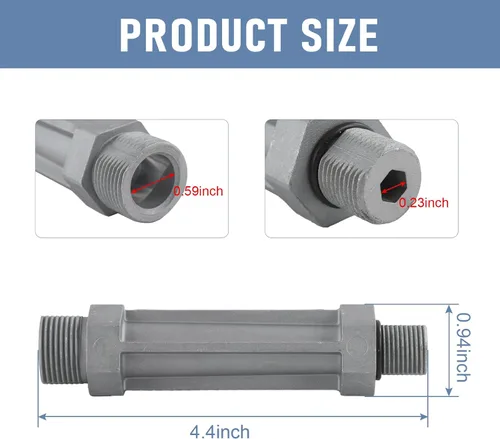 Vista 3 de Tubo de salida de piezas para lavadora a presión, las piezas de la lavadora eléctrica Craftsman reemplazan 190589GS 190634GS 201497GS Reemplazo