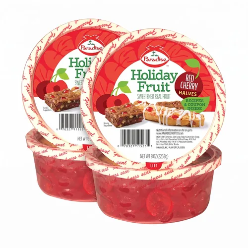 Vista 7 de Mitades de Cereza Roja Paraíso, 8 onzas