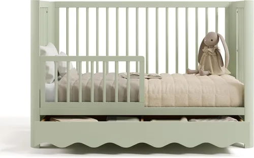 Vista 13 de Storkcraft Casablanca 5-in-1 Convertible Crib with Drawer, Sage Salvia