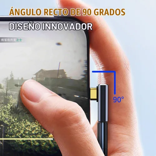 Vista 2 de BERLAT Adaptador USB C de 90 grados, USB C de ángulo recto de 240 W macho a hembra adaptador extensor para Steam Deck, ROG Ally, MacBook, tableta