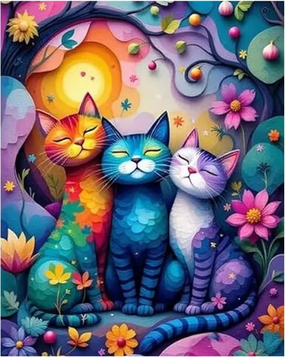 Vista 14 de Aestalrcus Kit de pintura por números de árbol de la vida para adultos, pintura de árbol por números para adultos principiantes, kits de pintura por