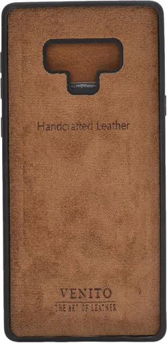 Vista 5 de Venito Verona - Funda de piel compatible con Samsung Galaxy Note 9 (6.4 pulgadas), bloqueo RFID, a presión, tapa trasera, delgada, tipo cartera