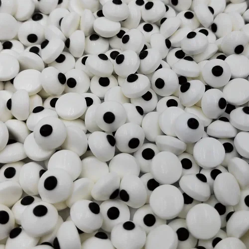Vista 8 de Gránulos de Azúcar Perlado Comestibles Negros Tamaño Mezclado para Repostería Decoraciones Comestibles para Pasteles Coberturas para Cupcakes Negro