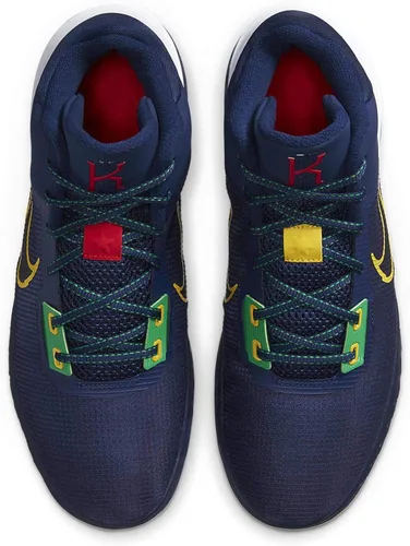 Vista 5 de Nike Kyrie Flytrap IV - Tenis de baloncesto para hombre (azul vacíoamarillo velocidad, Numeric_8), Amarillo, azul