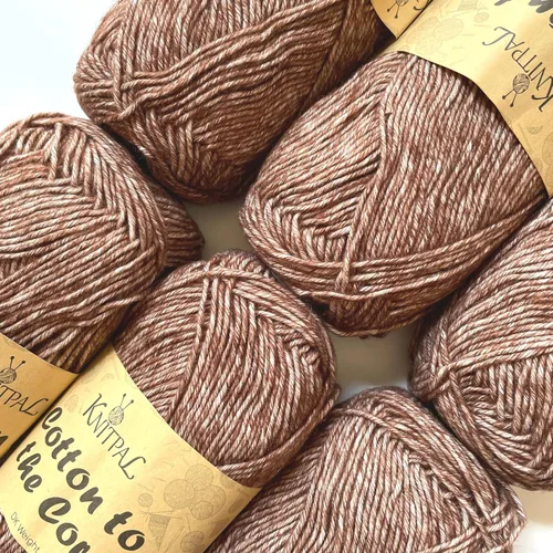 Vista 34 de Cotton to The Core - Hilo de algodón para ganchillo, paquete de 6 (852 yardas/10.58 oz), patrones gratuitos, apto para principiantes, hilo suave